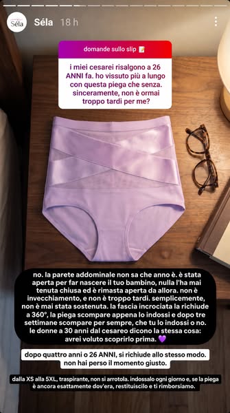 La piega sopra la cicatrice del cesareo non va via? Leggi qui.