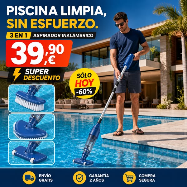 Aspirador de Piscina 3en1 -50%