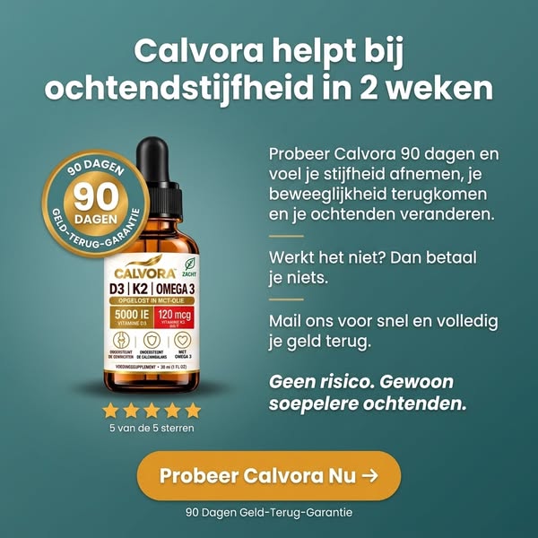 Calcium Op De Verkeerde Plek Is Waarom Geen Supplement Tegen Stijfheid Werkt