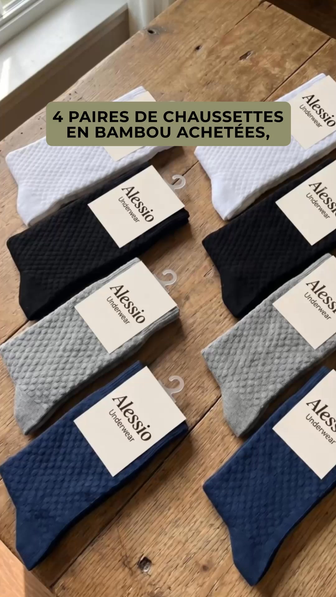 4 + 4 Paires Offertes