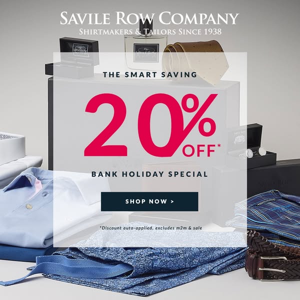 20% OFF | Formal & Casual Shirts