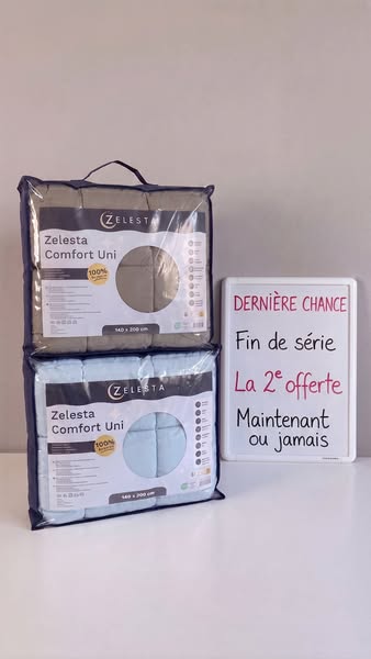 La 2ème couette offerte