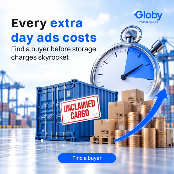 List unclaimed cargo and reach buyers