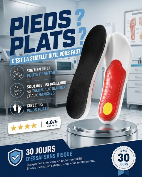 Une semelle achetée = une offerte
