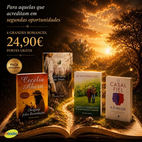 4 Romances por Apenas 24,90 €