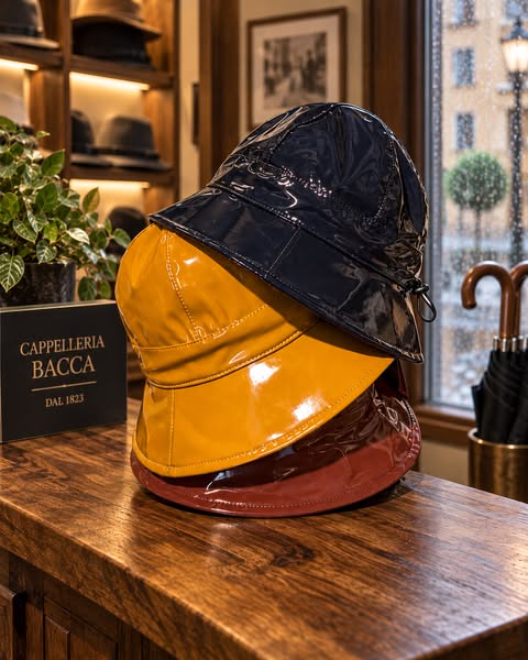 Il cappello che non teme la pioggia