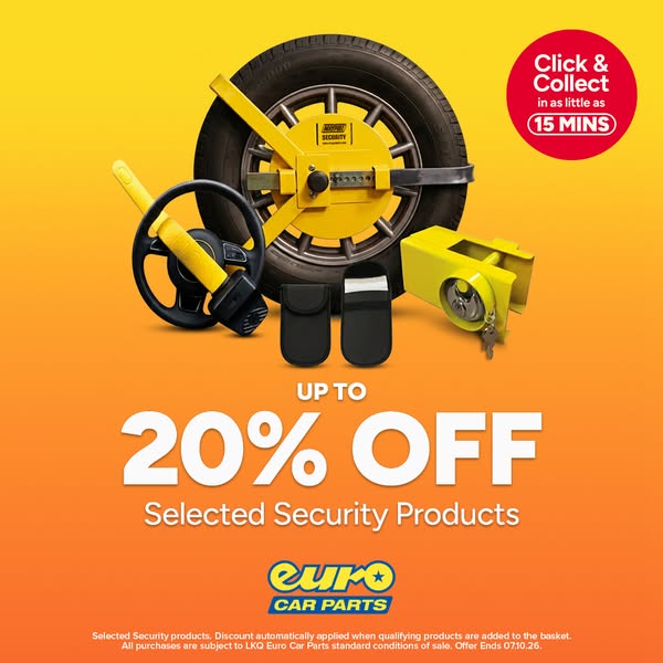 Shop 20% off Selected Security Products