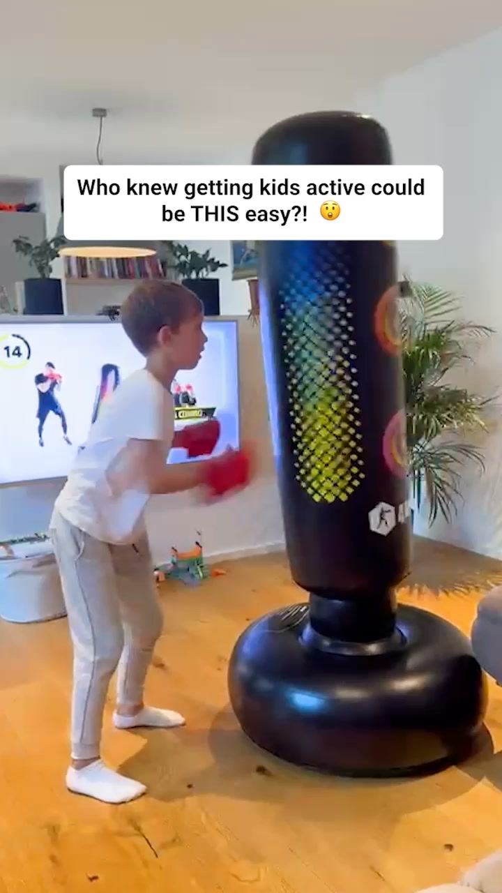 Less screen time. More punch time.