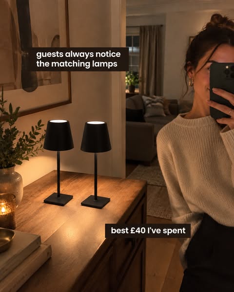 The Lamps That Doubled As Backup Light