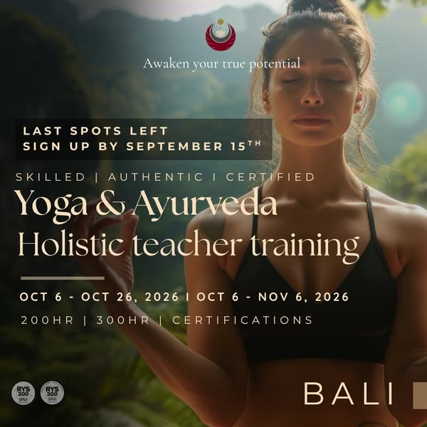 200 & 300hr YTT in Bali