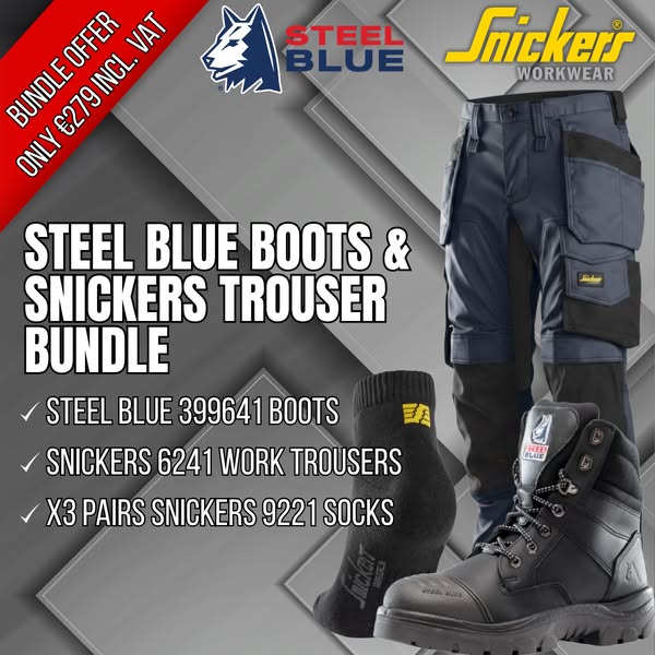 Steel Blue & Snickers Workwear Bundle | €279