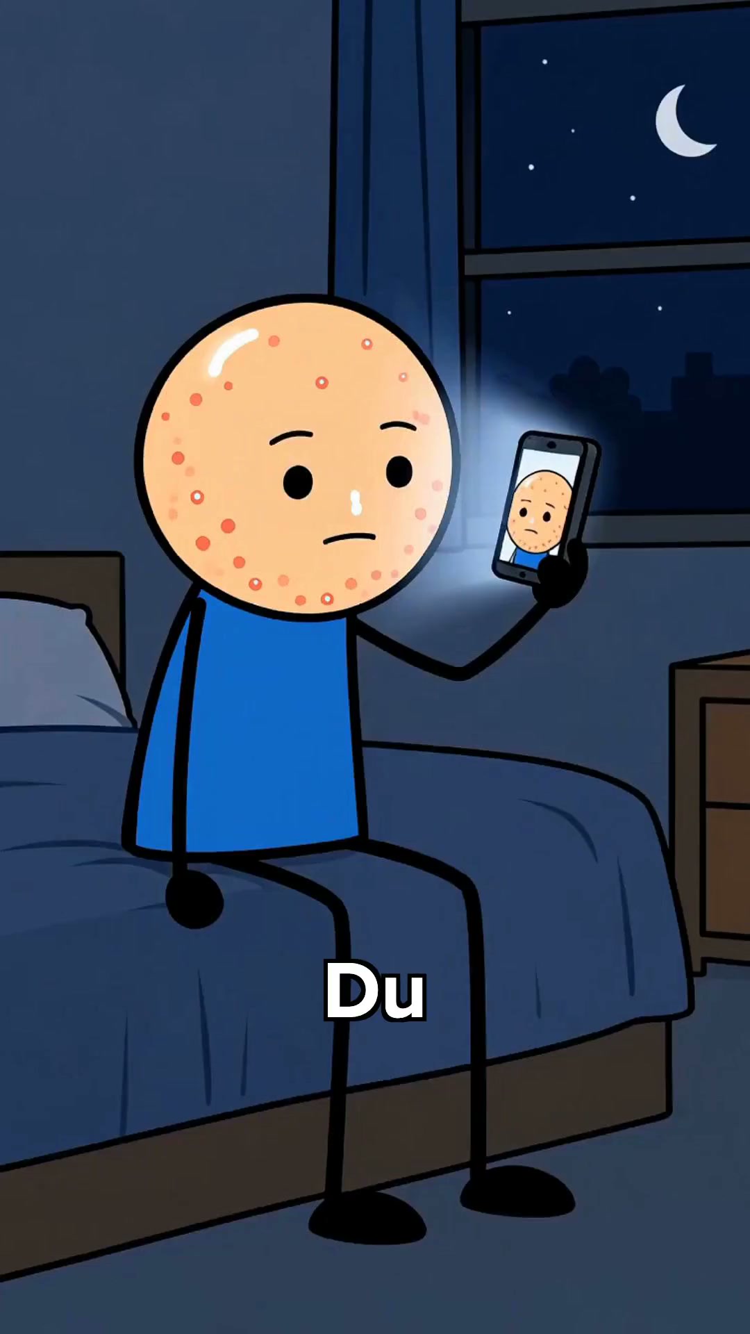 Akne? Denk von innen.