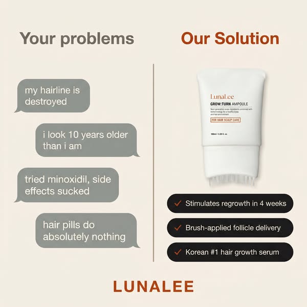 Korea's #1 Hair Growth Serum For Men