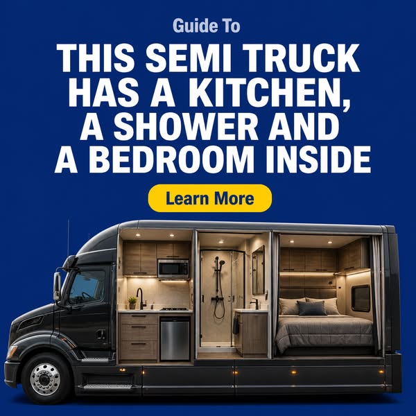 Semi Truck Living Amenities - What To Know