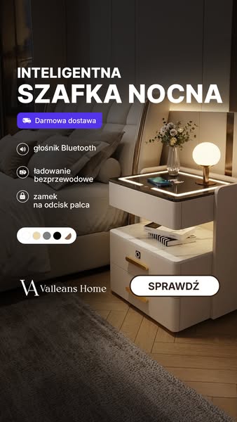 W zestawie taniej! -6% na smart szafki nocne Valleans