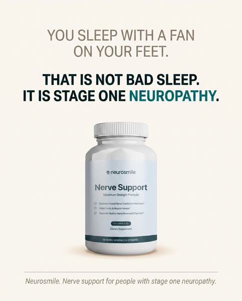 Burning feet at 3am is stage one neuropathy