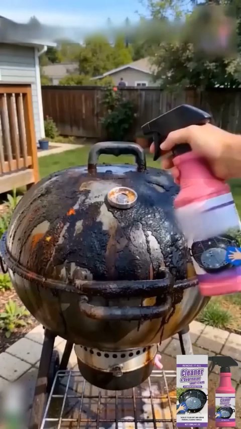 Fast-Acting Heavy-Duty Grill Degreaser Spray