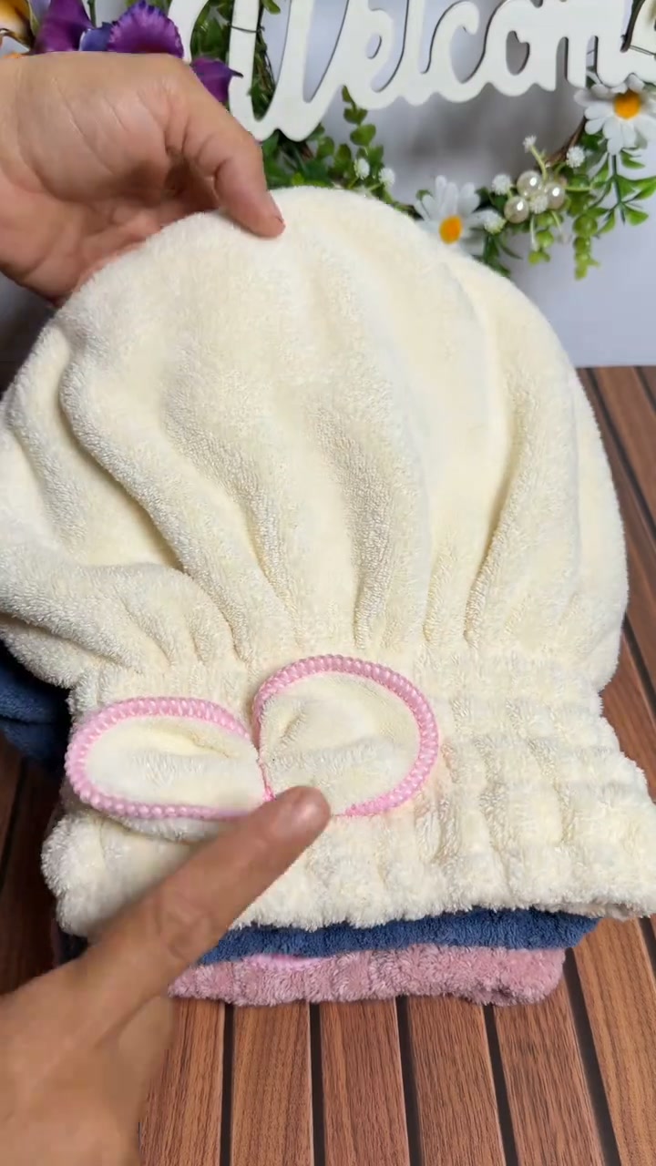 The Microfiber Hair Drying Cap – Faster Drying, Healthier Hair!