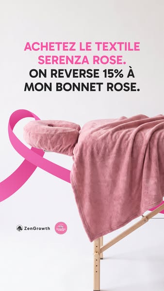 ZenGrowth s'habille en rose pour Mon Bonnet Rose