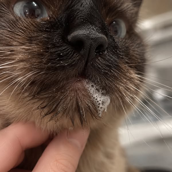 My Cat Nearly Died Because he Refused to Take his Medicine .