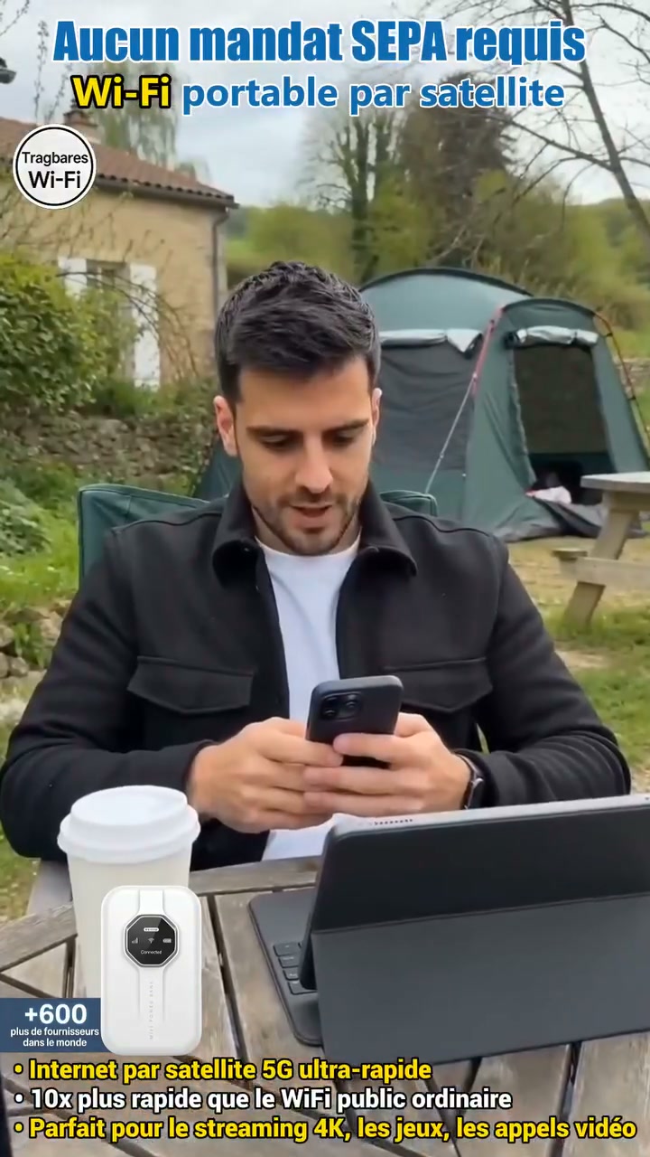 [Connectivité de niveau satellite] WiFi portable sans frontières