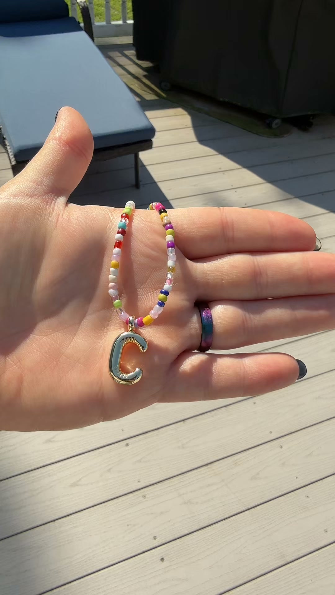 Marvello Initial Necklace