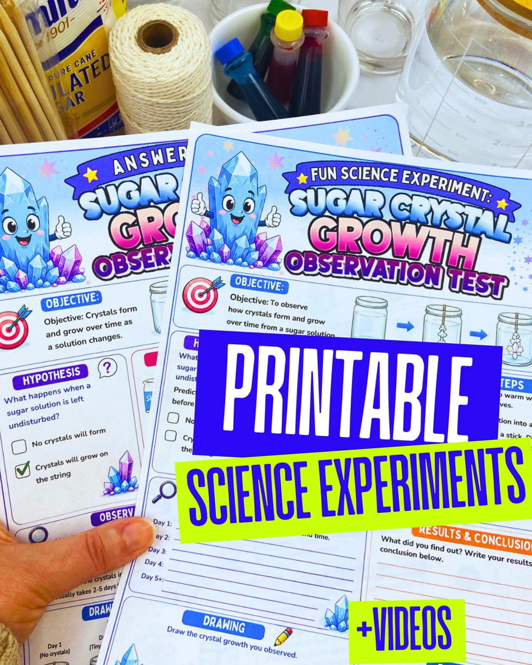 53 Science Printables Ready to Sell!