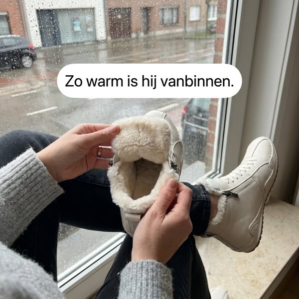 Breed vooraan, soepel onder je voet