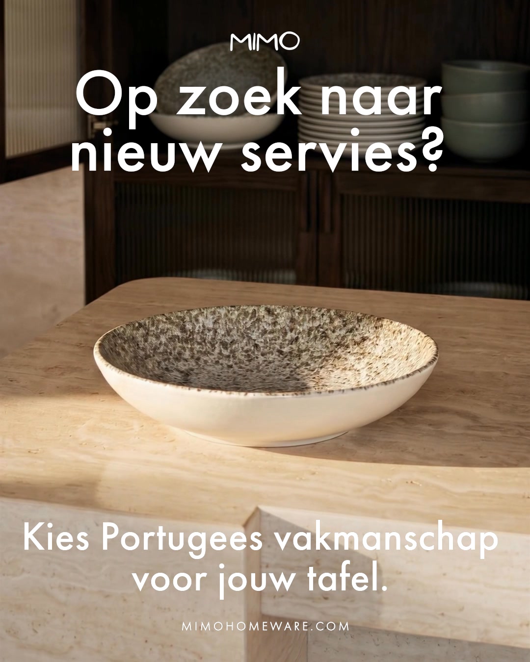 Bestel je nieuwe serviesset