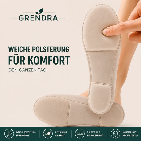 Deine Füße tragen dich jeden Tag. Mach es ihnen leichter.