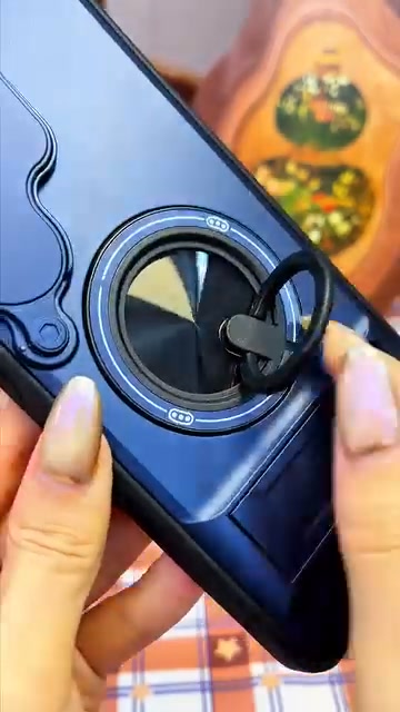 Samsung Rotating Magnetic Ring Stand Sliding Cover Protective Case