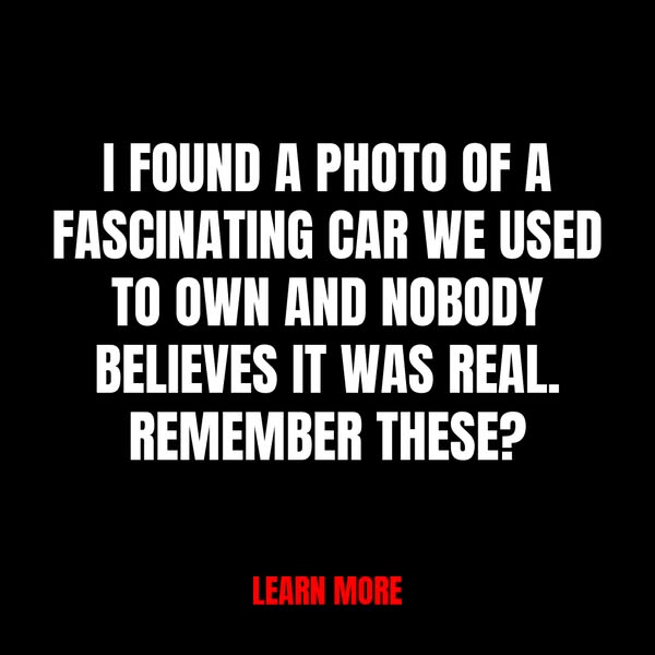 Iconic Cars From the Past