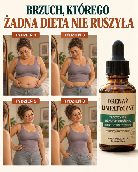 To nie był tłuszcz, tylko woda.