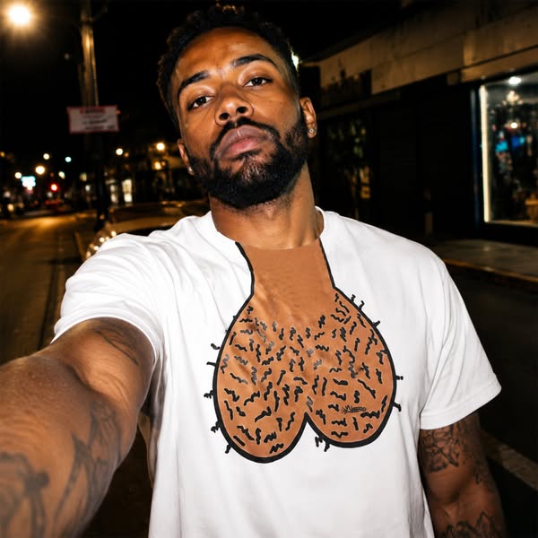 Instant Six-Pack? Get The Hairy Chest Tee!