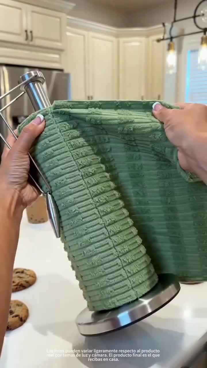 Handgerissenes Handtuch aus Bambus-Frottee