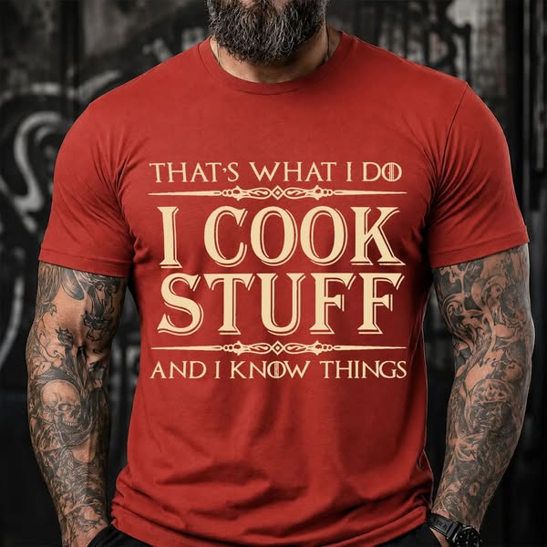 Cook Stuff & Know Things Tee