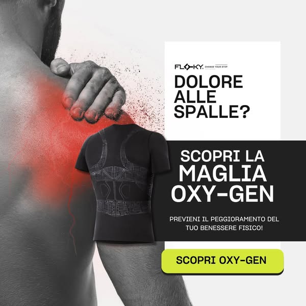 Dolori alle spalle? Scopri OXY-GEN