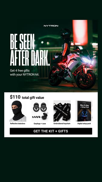 Your kit. 4 free gifts.