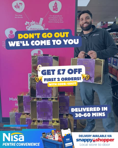 Delivered in 30–60 Minutes