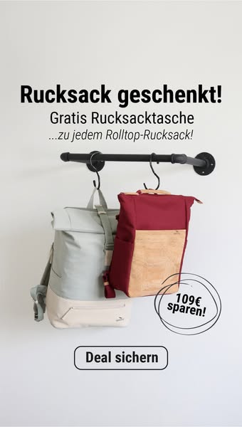 2in1-Rucksack geschenkt