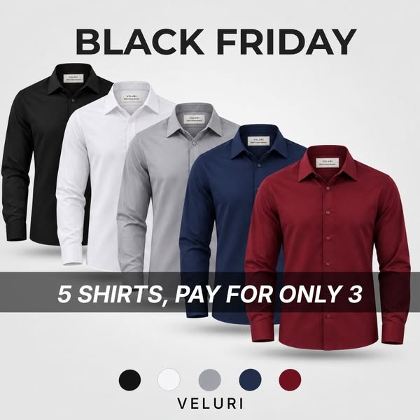 Buy 3 Shirts, Get 2 Free