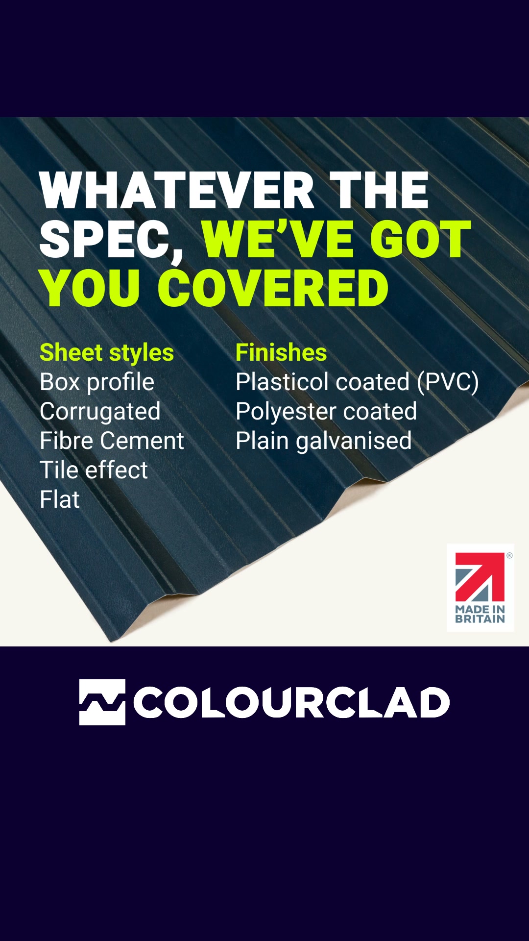 Cut-to-Size Roofing Sheets