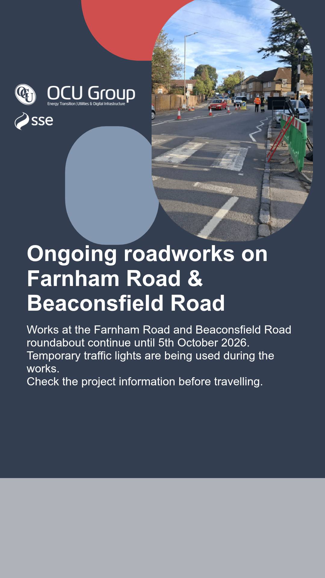 Upcoming roadworks