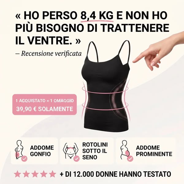 Di' addio ai rotolini sotto le costole