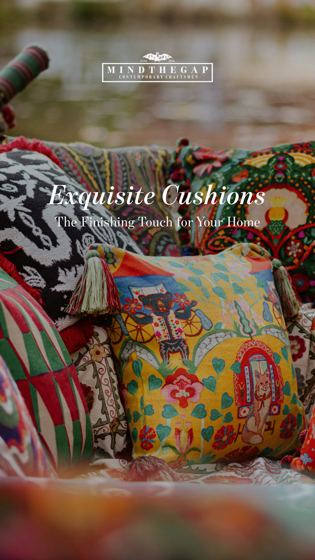 MINDTHEGAP - Designer Cushions