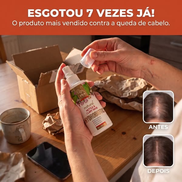 Esgotou 7 vezes. Já voltou ao stock.