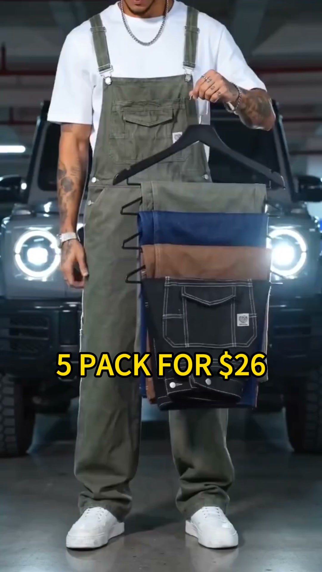 Heavyweight Denim Overalls