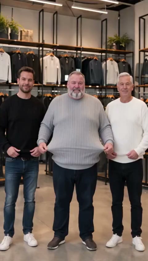 Pull en maille torsadée à col rond pour homme