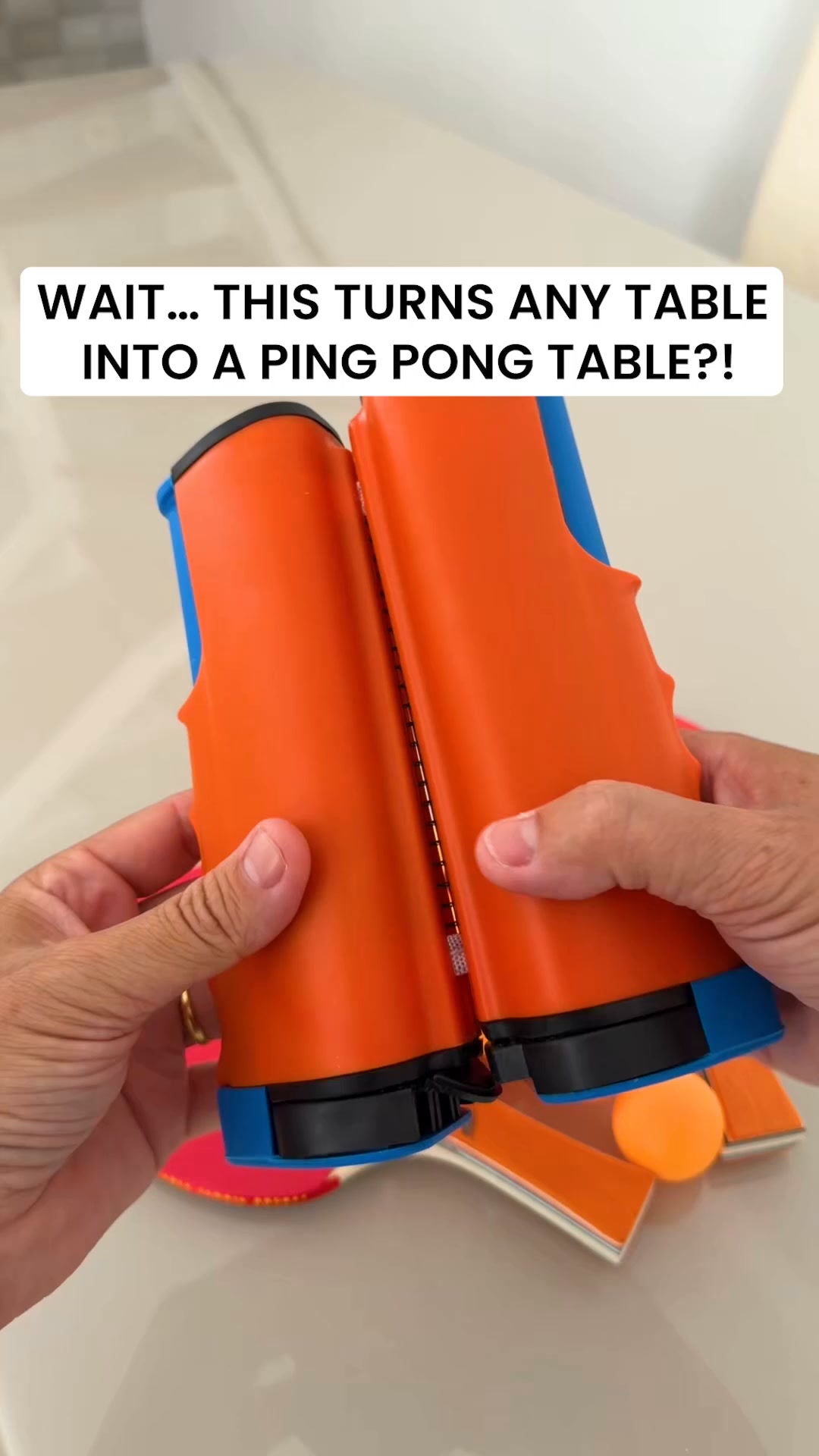 Your Dining Table Is Now A Ping Pong Court