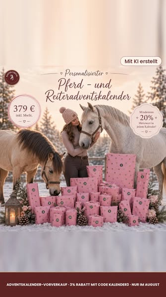 Pferd-Adventskalender-Vorverkauf!